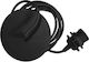 Umage Ceiling Rose for Lighting Fixtures Black 4145