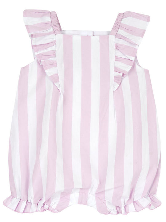 Chicco Baby Einteiliger Badeanzug Weiß-rosa Baumwolle