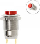 On-Off switch Pushbutton Waterproof Red 1pcs