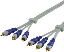 HQ Sa-080 RCA male - RCA male 2.5m