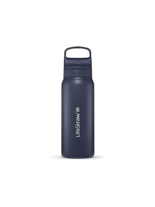 Lifestraw Παγούρι Ανοξείδωτο με Φίλτρο 650ml Μπλε