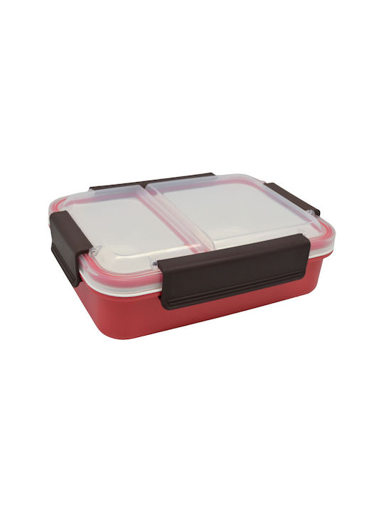 Ankor Plastic Lunch Box Red 1000ml