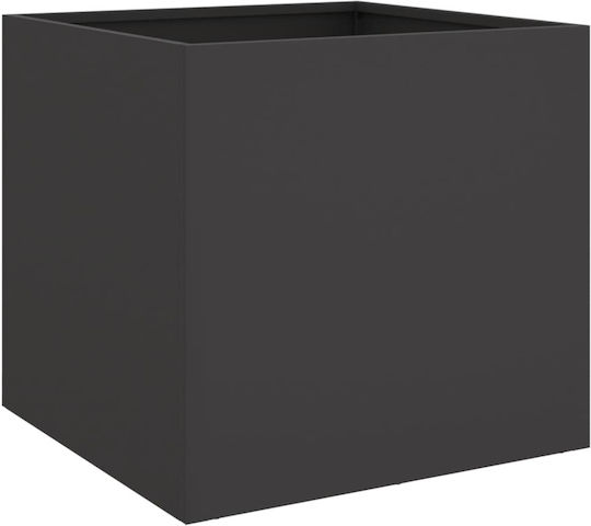 vidaXL Кутия за саксии Пластмаса Dark