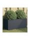 vidaXL Planter Box 62x30cm Charcoal 841591