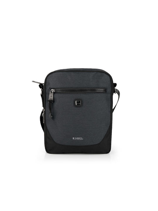 Gabol Shoulder / Crossbody Bag with Zipper Black