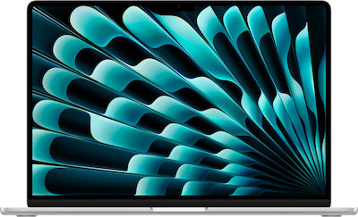 Apple MacBook Air 15" (2024) 15.3" Retina Display (M3-8-core/16GB/512GB SSD) Silver (GR Keyboard)
