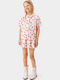 Kids Shirt Short Sleeve Ecru