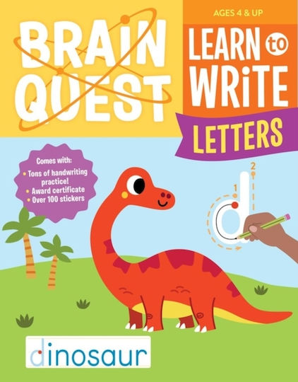 Brain Quest Learn To Write Letters Children's 1129
