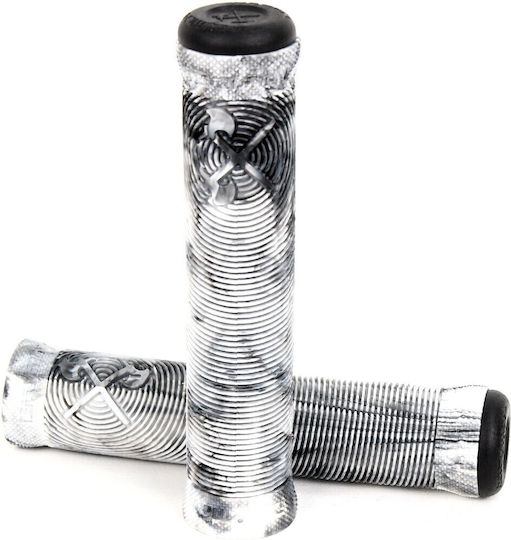 Demolition DEWHT0010 BMX Bicycle Handlebar Grips in White Color