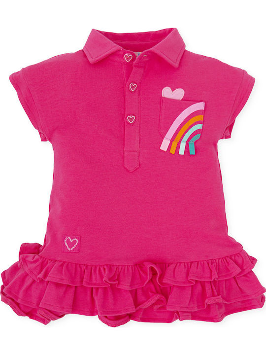 Kinderkleid Fuchsia