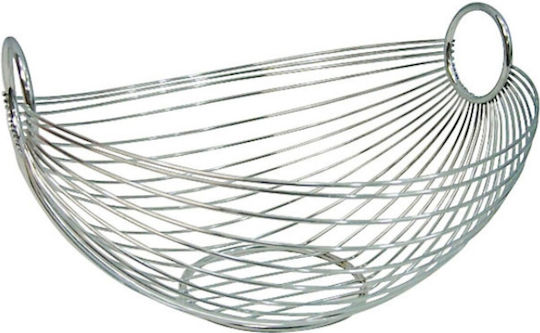 Zeller Φρουτιέρα Inox Γκρι 28x26x16εκ. Zeller Φρουτιέρα Inox Γκρι 28x26x16εκ.