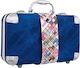 Zmile Cosmetics Traveller Blue Cosmetic Box for Face, Eyes & Lips