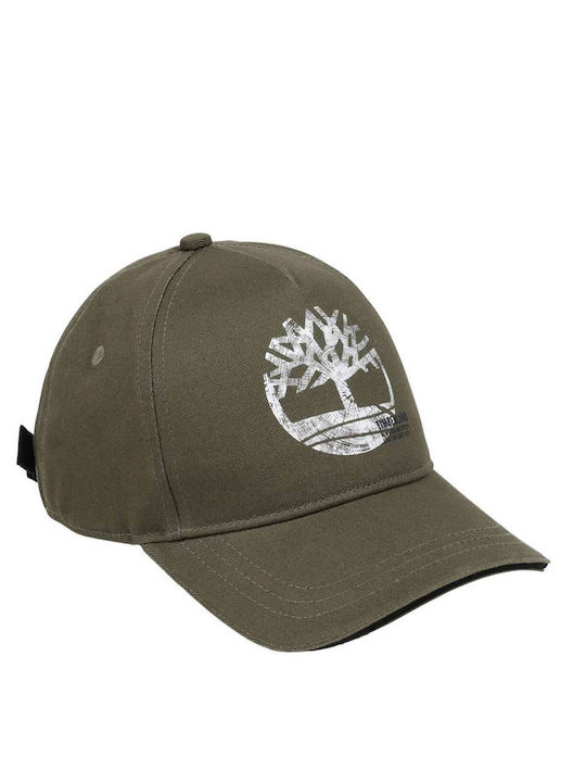 Timberland Παιδικό Καπέλο Υφασμάτινο Πράσινο