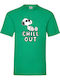Fruit of the Loom Snoopy Chill Out Original T-shirt Green Cotton