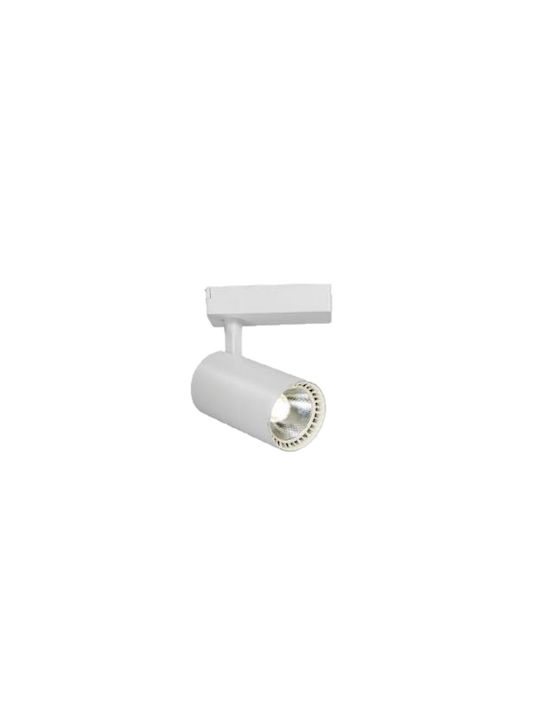 Universo Illuminazione Single LED Natural White Spot in White Color