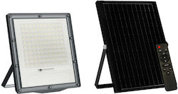 Aca Waterproof Solar LED Floodlight 300W Natural White 4000K IP66