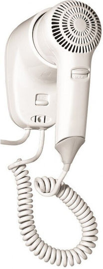 Inter Ceramic Σεσουάρ Ξενοδοχείου Λευκό 1.2kW