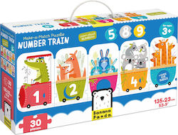 Banana Panda Παζλ Make A Match Number Train 36m+