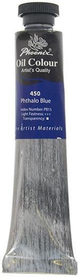 Phoenix Arts Phoenix Seturi de Culori Ulei 450 tub de albastru de ftalo 50ml 1buc