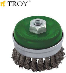 Troy T 27708-100 Drill Wire Brush Tool 100mm