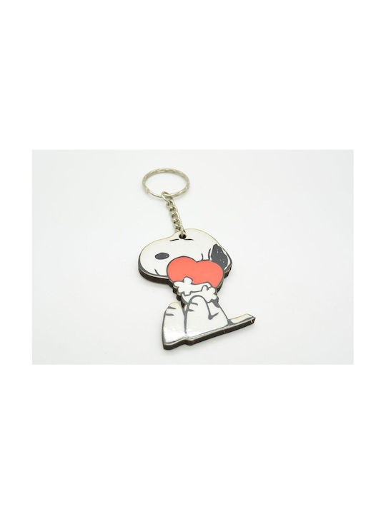 Wooden keychain Snoopy (201649)