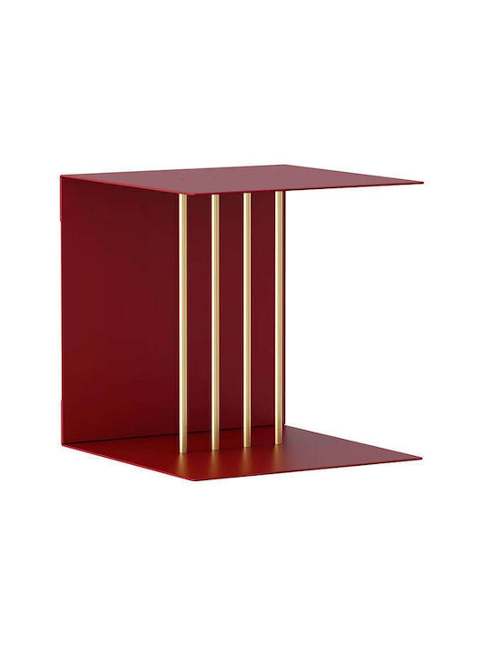 Shelf Wall Teaser Red 30x30x30cm