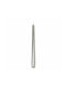 Decorative Candle Taper Silver 1pcs