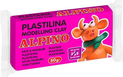 Alpino Plastilină 50gr Roz 581925