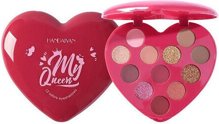 Handaiyan Matt Lidschatten Palette in Gepresster Form 12gr
