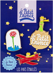 Σετ 3 Καρφιτσες Εμαγιε Enesco Ο Μικρος Πριγκιπας (le Petit Prince) - Nuit 525693 Enesco