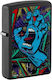 Zippo Santa Cruz Запалка Пламък в Черен Цвят