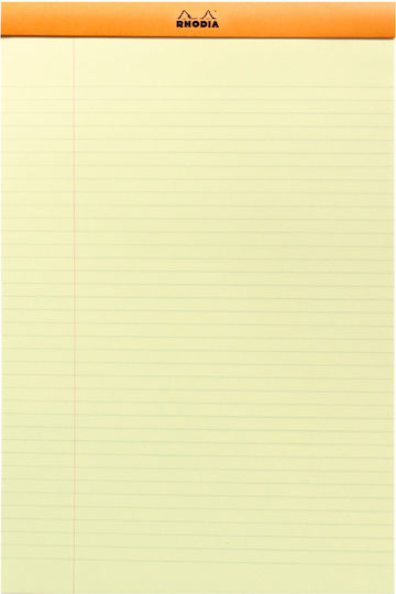 Rhodia No19 Bloc Notes 80 Foi Portocaliu