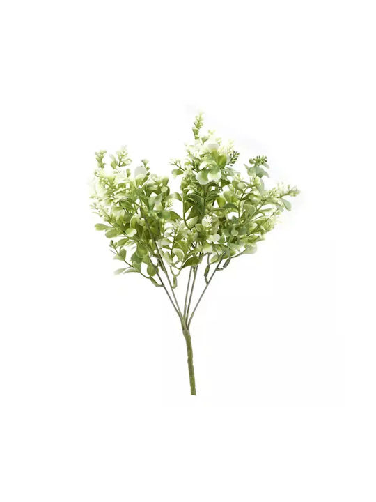 Ramură Decorativă Artificială White 32cm 1buc