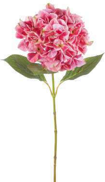Pink Hydrangea Artificial Flower by JK Home Decoration