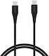 Swissten USB 2.0 Cable USB-C male - USB-C 1m 71506515