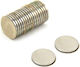 Next Neodymium Round Magnet with Traction Force 1kg D2xL10xW10mm 100pcs