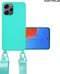 Sonique Umschlag Rückseite Silikon 0.5mm mit Ba...