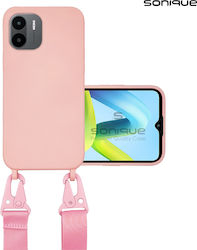 Sonique Strap Задна корица Силикон 0.5мм с Каиш...