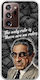 Brilliant Business Minds - Aristotle Onassis Back Cover Silicone Multicolour (Galaxy Note 20 Ultra)