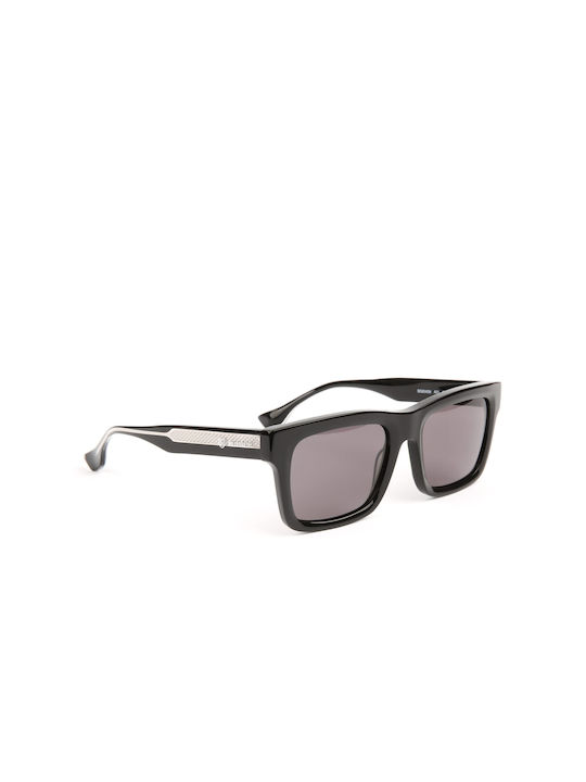 Bulget Sonnenbrillen mit Schwarz Rahmen und Schwarz Linse BG9242M A01