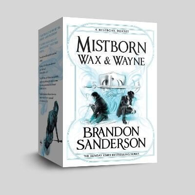 Mistborn Quartet Boxed Set the Alloy of Law Shadows of Self the Bands of Mourning the Lost Metal Brandon Sanderson 0409