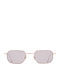 Cutler And Gross Unisex Sonnenbrille mit Rose Gold Metall Gestell und Rosa Linse