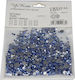 Bag with 1440 Blue Nail Rhinestones Zwarofski [40502103] (includes 2 pcs)