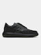 Valentino Bărbați Sneakers NEGRU