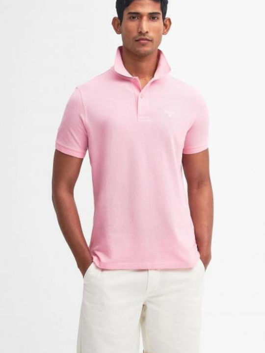 Barbour Men's Blouse Polo Classic Pink