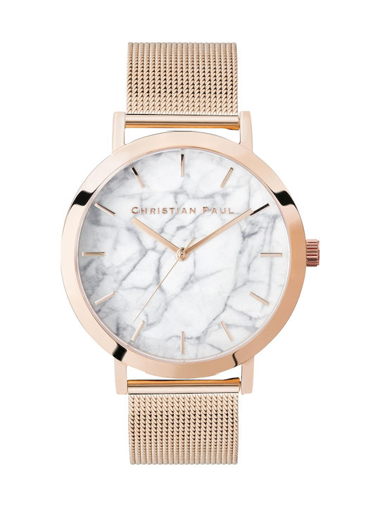 Christian Paul Uhr Batterie mit Metallarmband