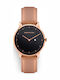 Christian Paul Herrenuhr Batterie mit Beige / Beige Lederarmband