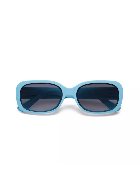 Okkia Sonnenbrillen mit Blau Rahmen und Blau Linse OK028CA
