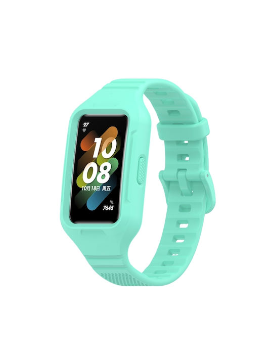 Pentru Huawei Band 8 / Huawei Band 8 / Huawei Band 7 / Honor Band 6 Banda de ceas siliconic universal integrat (apă Duck)