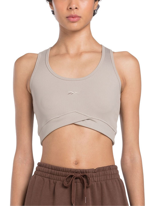 Reebok Studio Damen Crop Top Ash